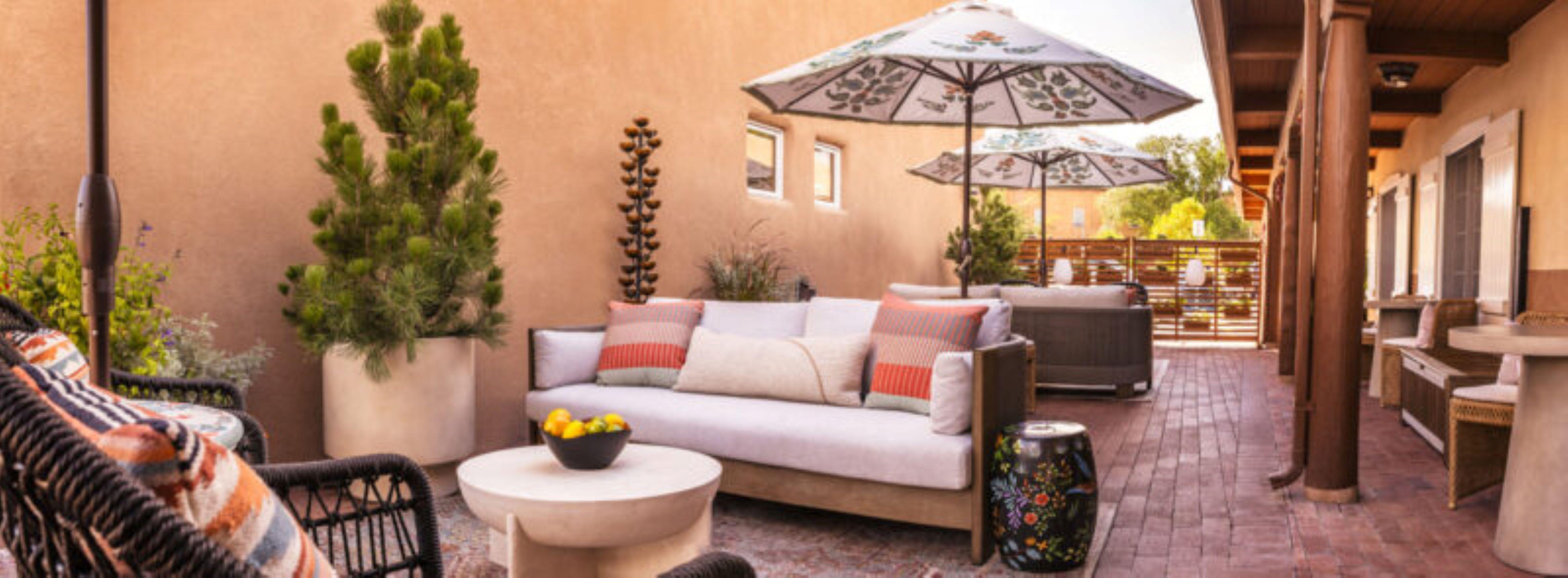 Pinon Court By La Fonda Hotel Santa Fe Exterior foto